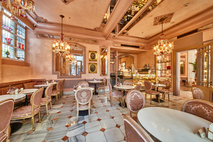 Coffee Enjoyment at Patisserie de Pera