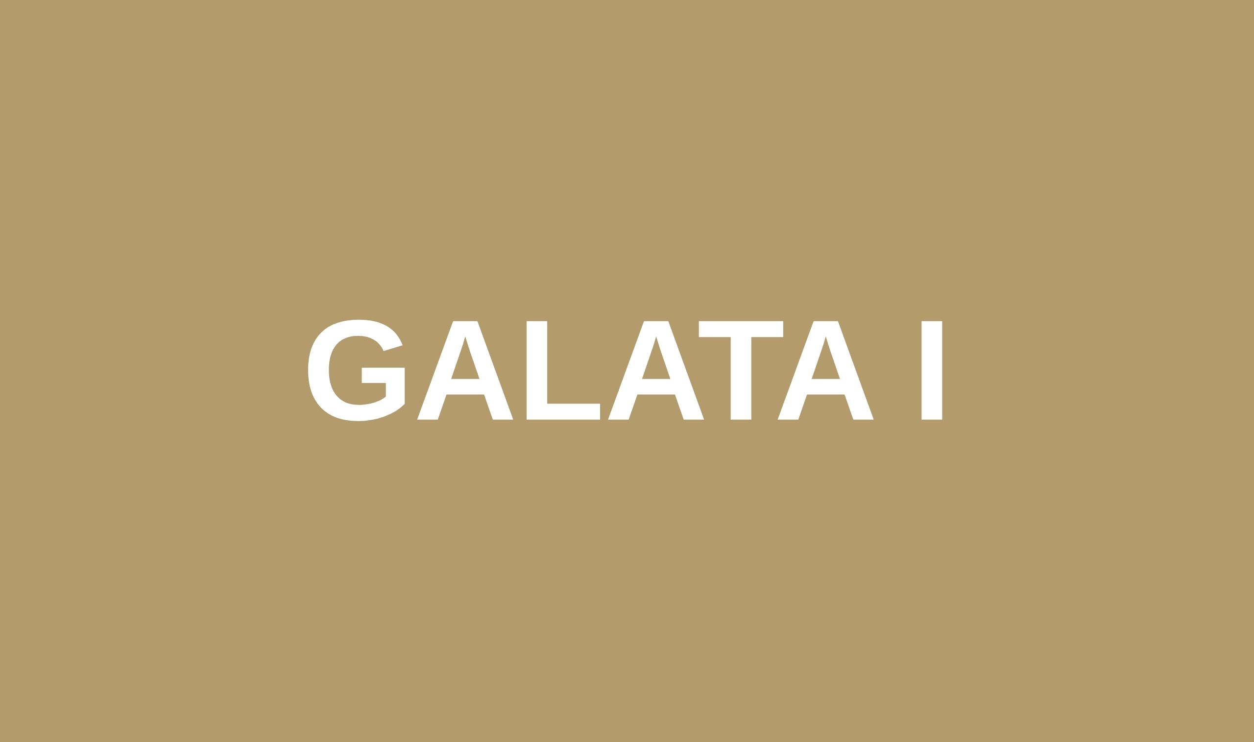 GALATA I